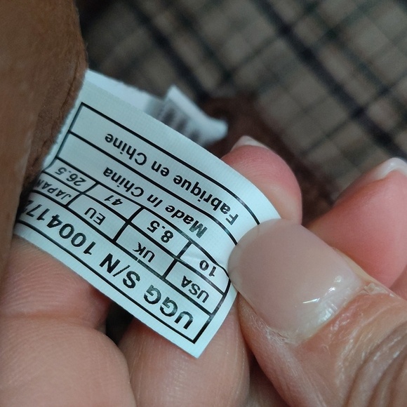 UGG Australia Darcie Tall Distressed Leather Riding Boots Buckle Women US 10 - Picture 15 of 17